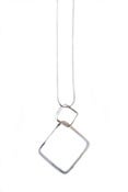 Image of Floating Square Necklace