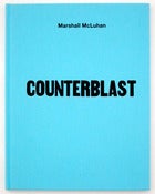 Image of Counterblast by Marshall Mcluhan