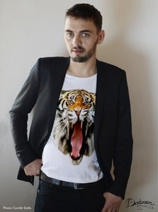 Image of T-shirt homme Pixel Tiger
