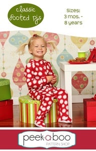 Image of Classic Footed Pajamas