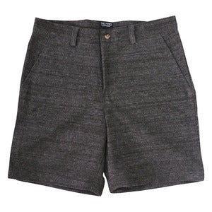 Image of The Mines - Japanese Wool Shorts - Dark Ash