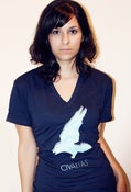Image of Navy Blue V-Neck (Unisex)