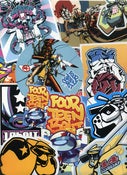 Image of Assorted 14bolt sticker pack
