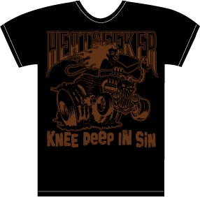 Image of Heatseeker "Knee Deep in Sin" T Shirt