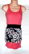 Image of Floral print and orange tulip dress
