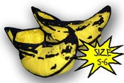 Image of Warhol's Banana Slippers Size 5-6