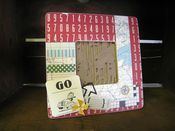 Image of Retro Inspired Frame 'Ticket Counter'