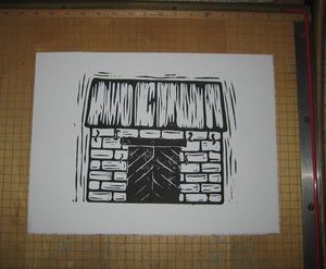Image of Stone Barn Art Print