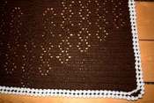 Image of Babyfilt virkad - Vintage