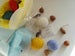Image of Wish Rocks 4 You - snow white, dark chocolate, sun yellow, lavender