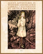 Image of Alice in Wonderland: 8x 10x8 Prints by Arthur Rackham