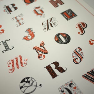 Image of Letterpress Drop Cap