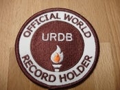 Image of Official URDB World Record Holder Patch