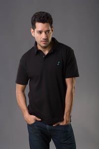 Image of Mens Polo Black