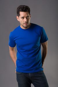 Image of Mens Crew Blue