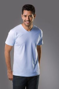 Image of Mens V Light Blue