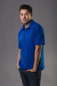 Image of Mens Polo Blue