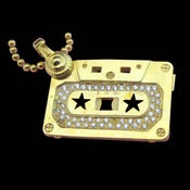 Image of Casette Pandent with Crystal