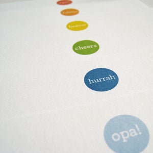 Image of Hurrah Dot Flats (Set of 10)
