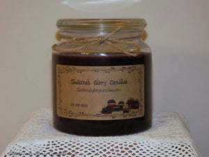 Image of Hand poured and highly scented 16 oz Container Candle
