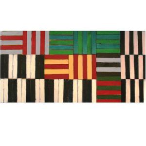 Image of Lines and Angles 102 - Large Assemblage Wall Sculpture