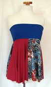 Image of Revamp T-shirt Skirt - Jungle Flowers