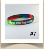 Image of #7 Rainbow & White