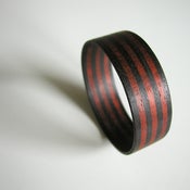 Image of WOOD STRIPE bracelet (7 wide)