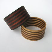 Image of WOOD STRIPE bracelet (11 wide)