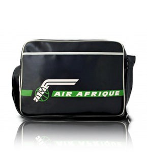 Image of AIR AFRIQUE RETROBAG FAUX LEATHER (RT-AF-BK)
