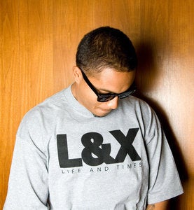 Image of L&X Logo Tee (GRY)