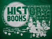 Image of History Books T-Shirt [white/green]