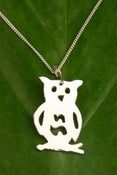 Image of Enchanted Forest Necklace Owl Branch Small