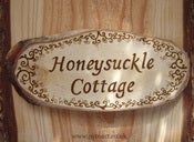 Image of Personalised Wooden House Sign