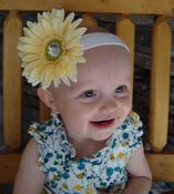 Image of Floral Baby Headband