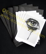 Image of Vintage Lacrima postcards