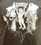 Image of Punk Holding Sign Shirt (Grey/Black)