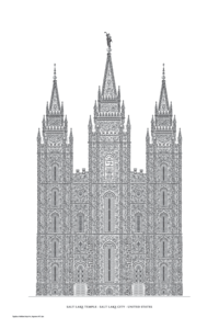 Image of Salt Lake 16"x24" Signed Letterpress Poster