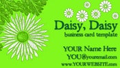 Image of DAISY, DAISY Business Card Template