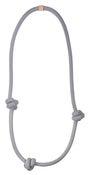 Image of Knot Necklace-Grey