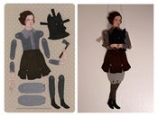 Image of Woodcutter/Wolf Paper Doll Kit 