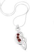 Image of Birthstone Pendant - three stone