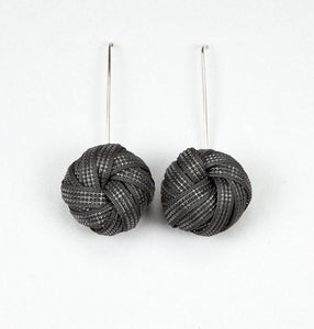 Image of Dark Gray. Earrings