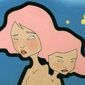 Image of the parasite <br><br>original painting