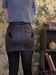 Image of Valerie Dumaine faux-leather skirt