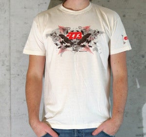 Image of -273 Insurgents Cream T - Brown/Peach Graphics