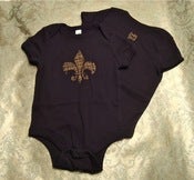 Image of Black & Gold Onesie