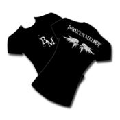 Image of Broken Melody Female T-Shirt "Angel Wings"