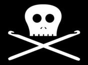 Image of Skully Crochet Hooks T-Shirt