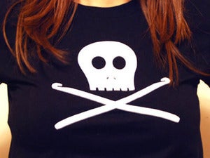 Image of Skully Crochet Hooks T-Shirt